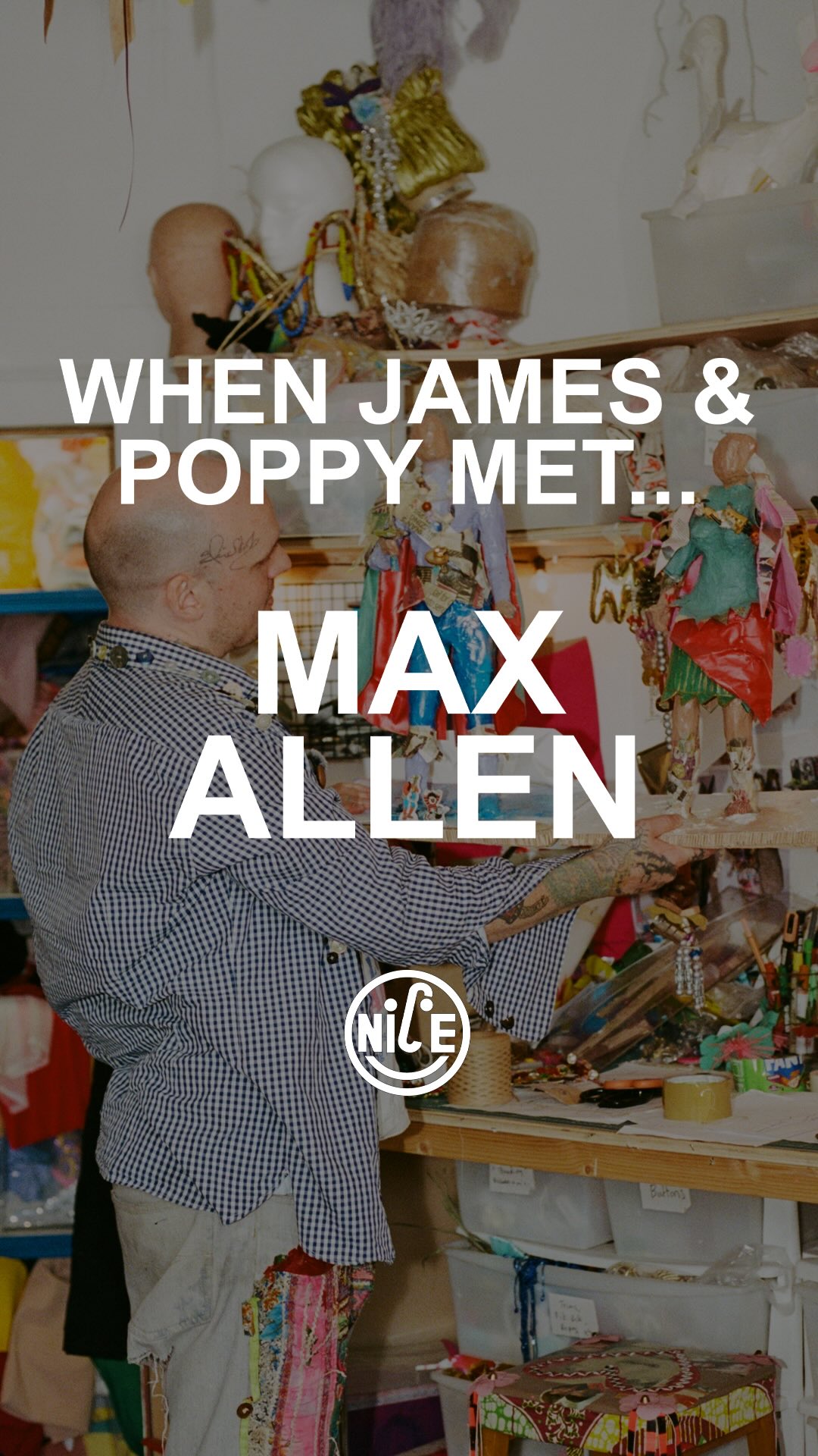 Visuel du portrait de Max Allen, publication collaborative visible sur son profil officiel.