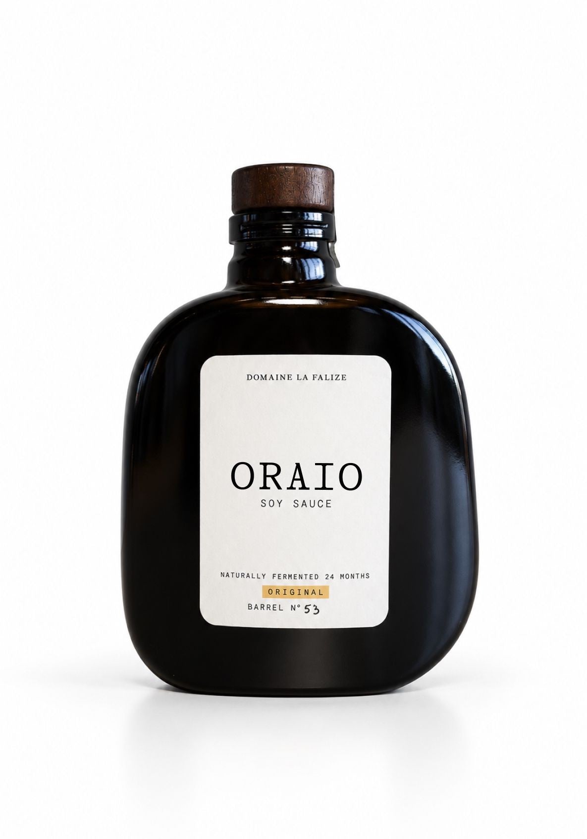 Flacon Original Oraio, photographie officielle de la marque.