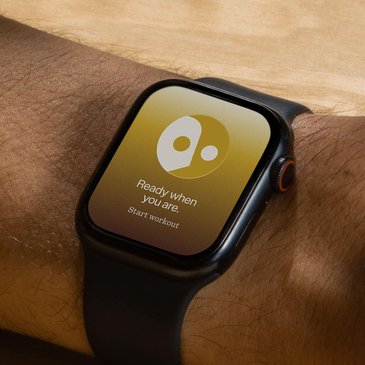 Le visuel officiel transpose les formes de Reset sur un écran de montre.