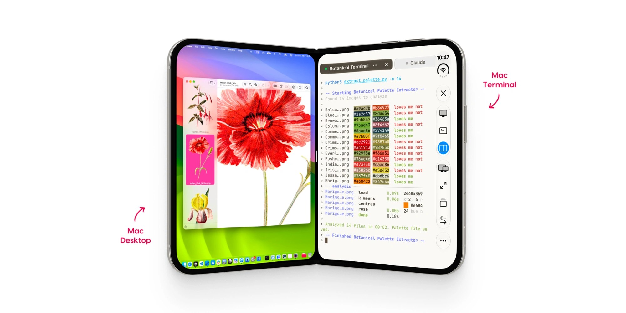 Visuel promotionnel d'Astropad Workbench accompagnant la version 1.4 et l'iPhone Duo