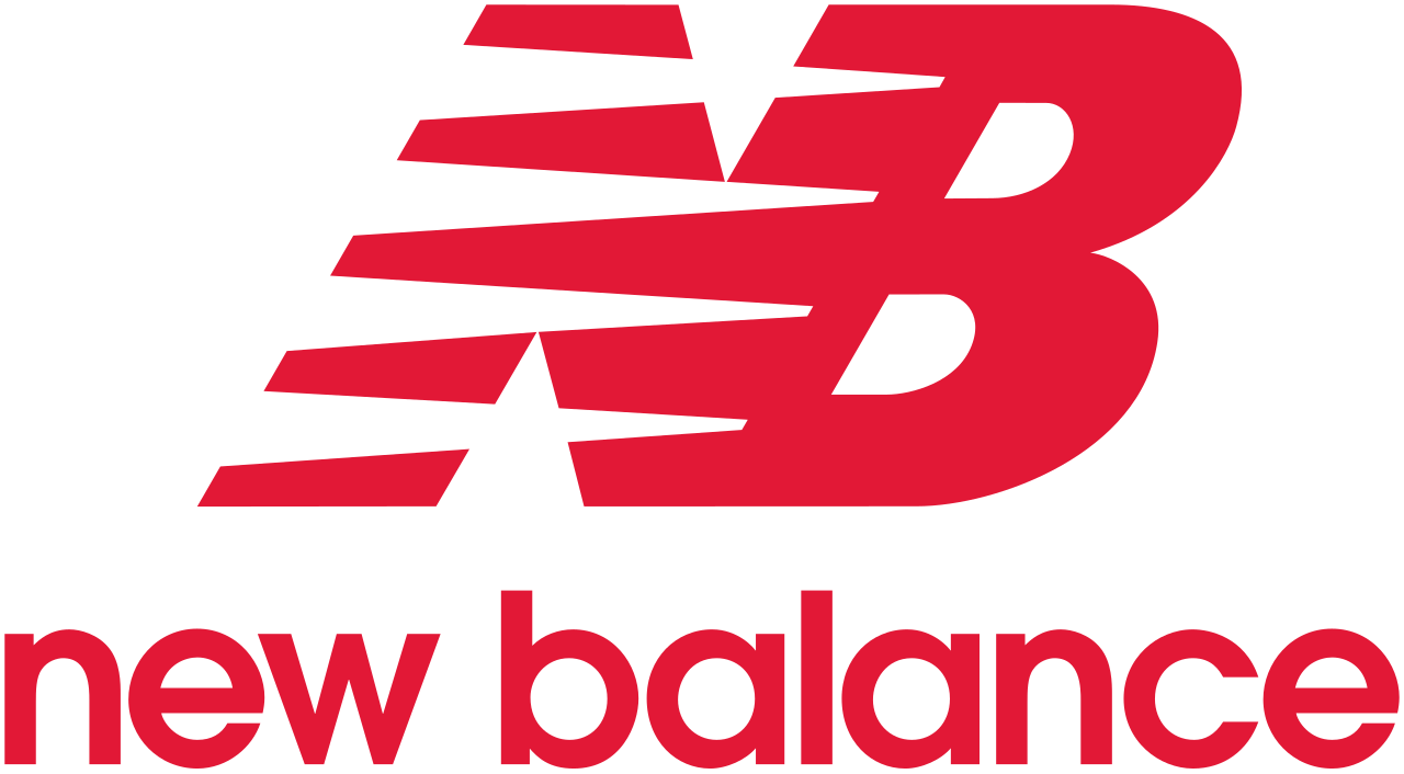 Logo New Balance, lettres N et B sur fond blanc