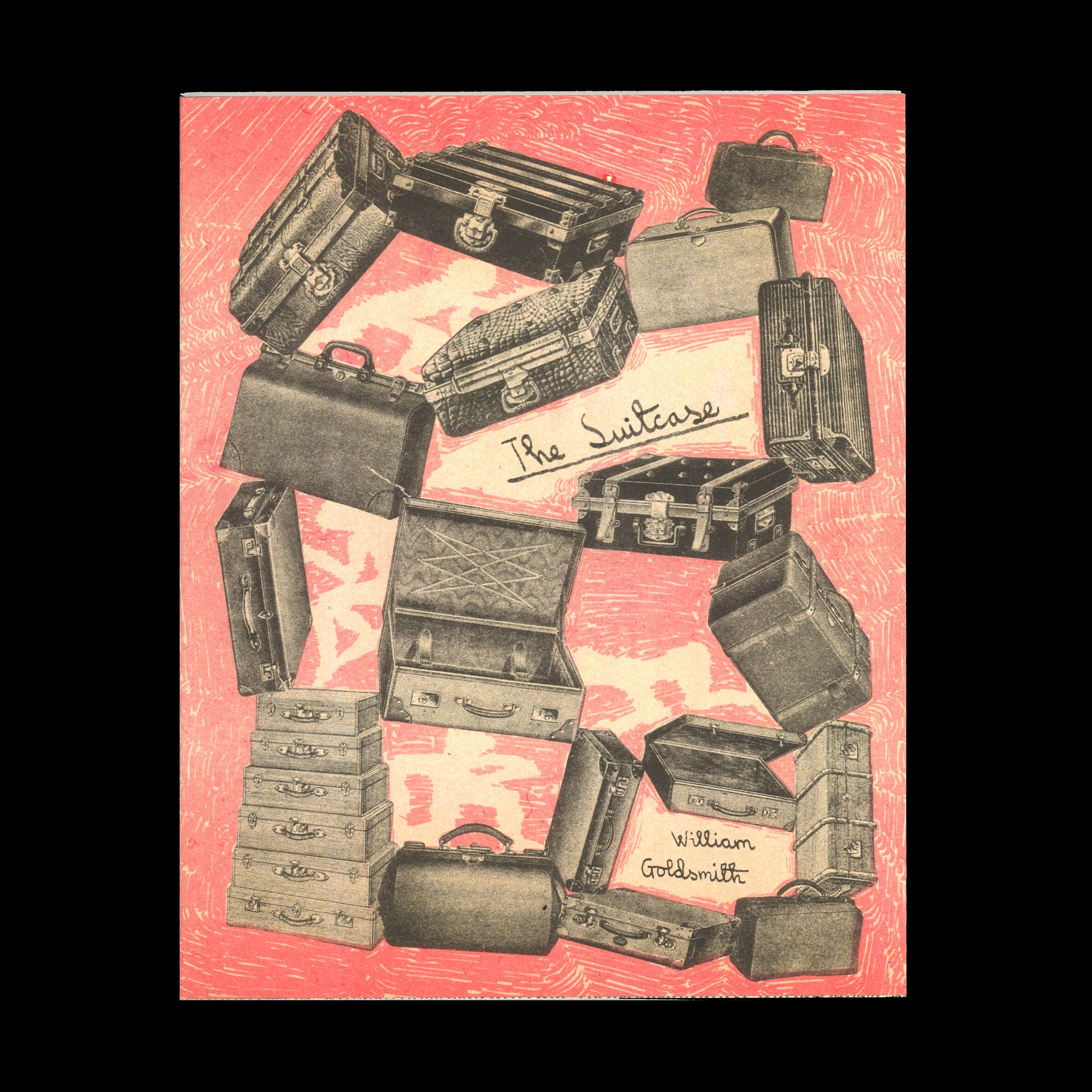 Couverture de The Suitcase publiée par le London Centre for Book Arts.
